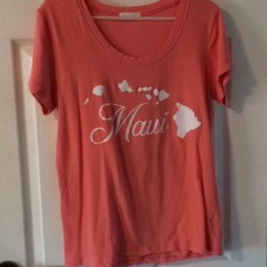 T-shirt from the island of Maui , used,